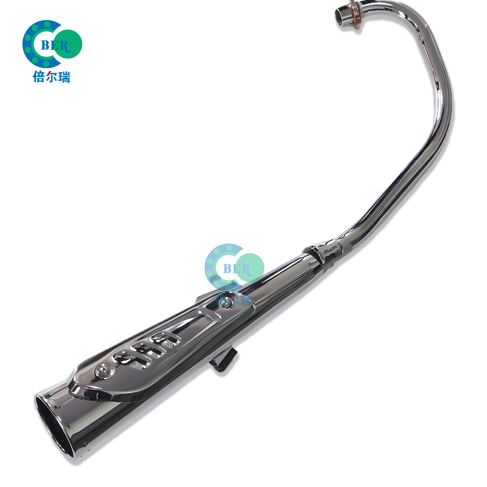 Adaptación CG125 sistema de escape completo de motocicleta 125CC silenciador de escape universal
