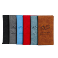 新款多功能汽车证件夹护照卡包跨境机票收纳简约