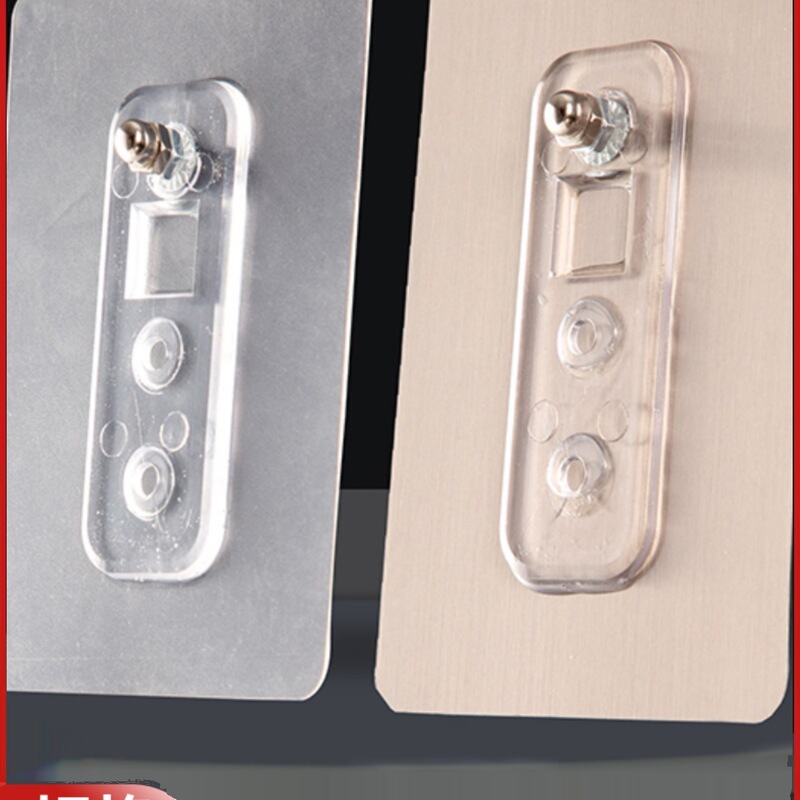 No-Drill Adhesive Hooks for Home Use on Tiles and Walls, Self-Adhesive Patches Without Nails