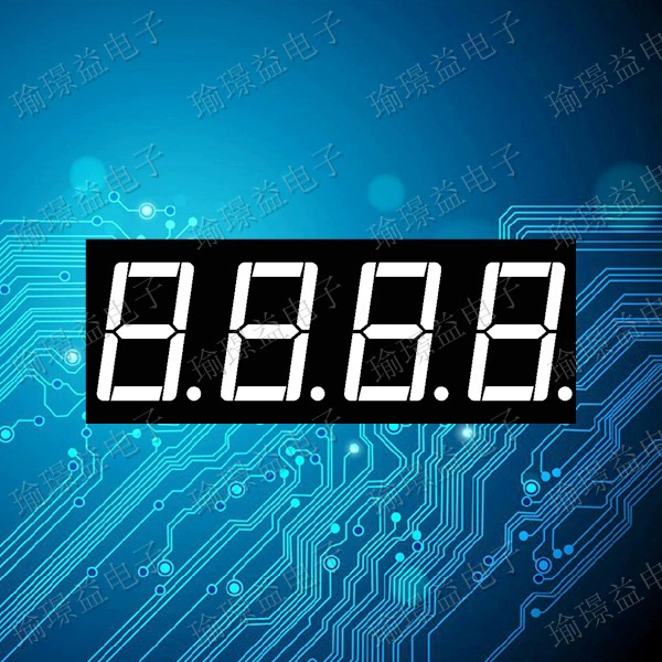 Светодиодная цифровая трубка 0,56 дюйма четырехразрядная синяя цифровая трубка 5461AB 5461BB