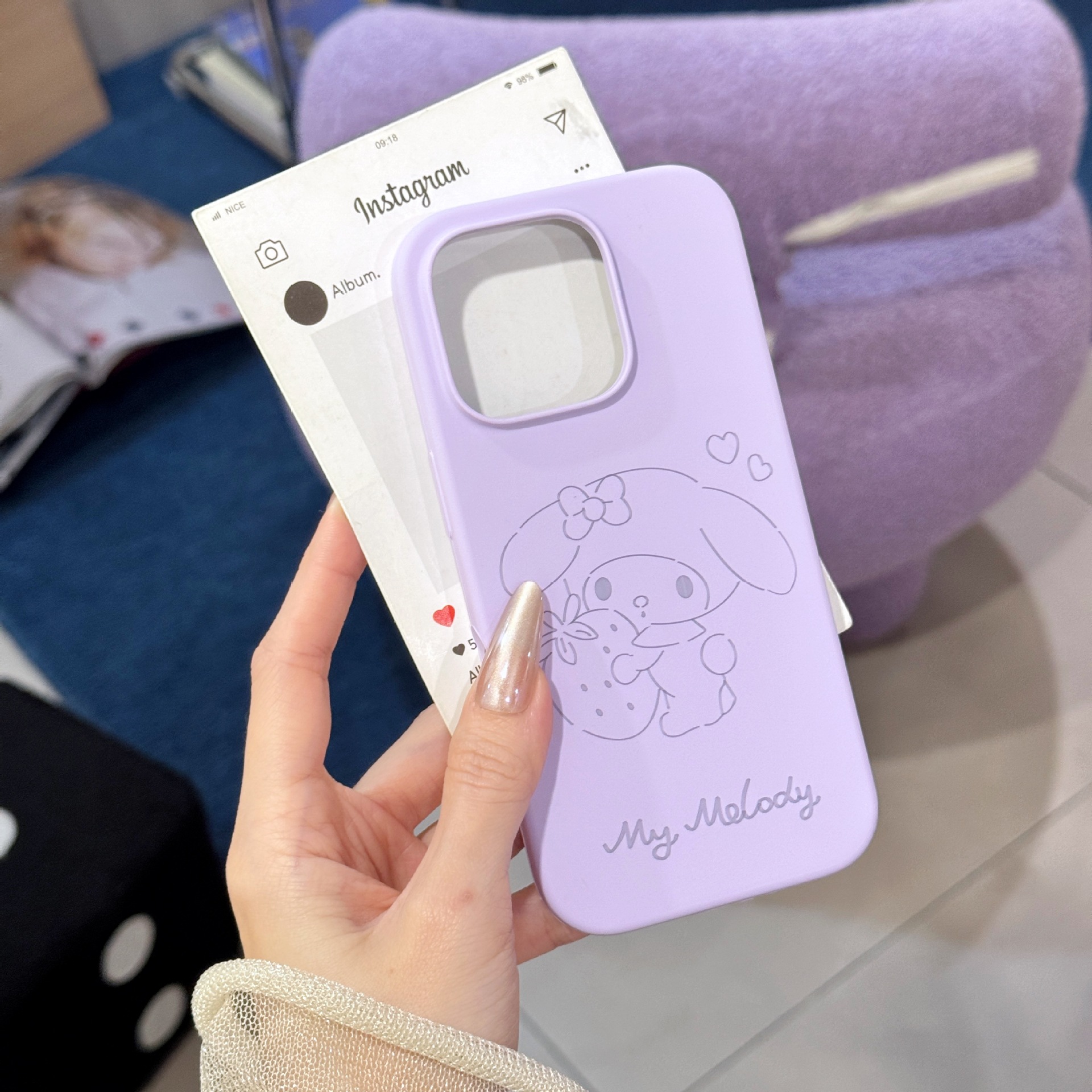 Funda de silicona anticaída con gráfico líquido Melody para Apple iPhone 17 Pro Max, funda de silicona anticaída para Apple 17