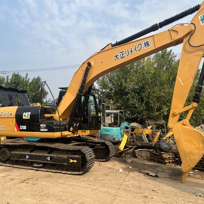 Perenne comercio exterior directo de segunda mano Carter 320D excavadora rendimiento de alta calidad noventa por ciento image 4