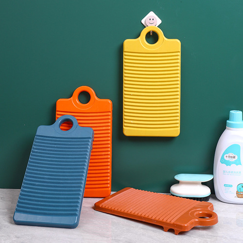Factory direct sales plastic non-slip mini small washboard for home laundry hand-held washboard hand-held washboard