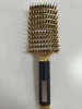 Golden double hair [rubber-coated large curved comb]