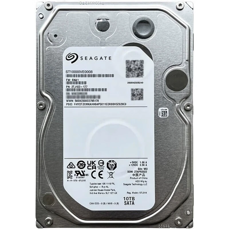 Оригинальный жесткий диск Hikvision для видеонаблюдения 3,5" SATA 1 ТБ ST1000VX008