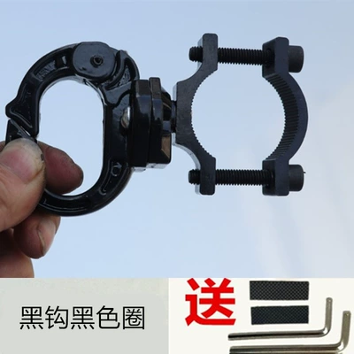 Other Electric Vehicle Accessories – Multi-Function Hook - black-hook-black-circle