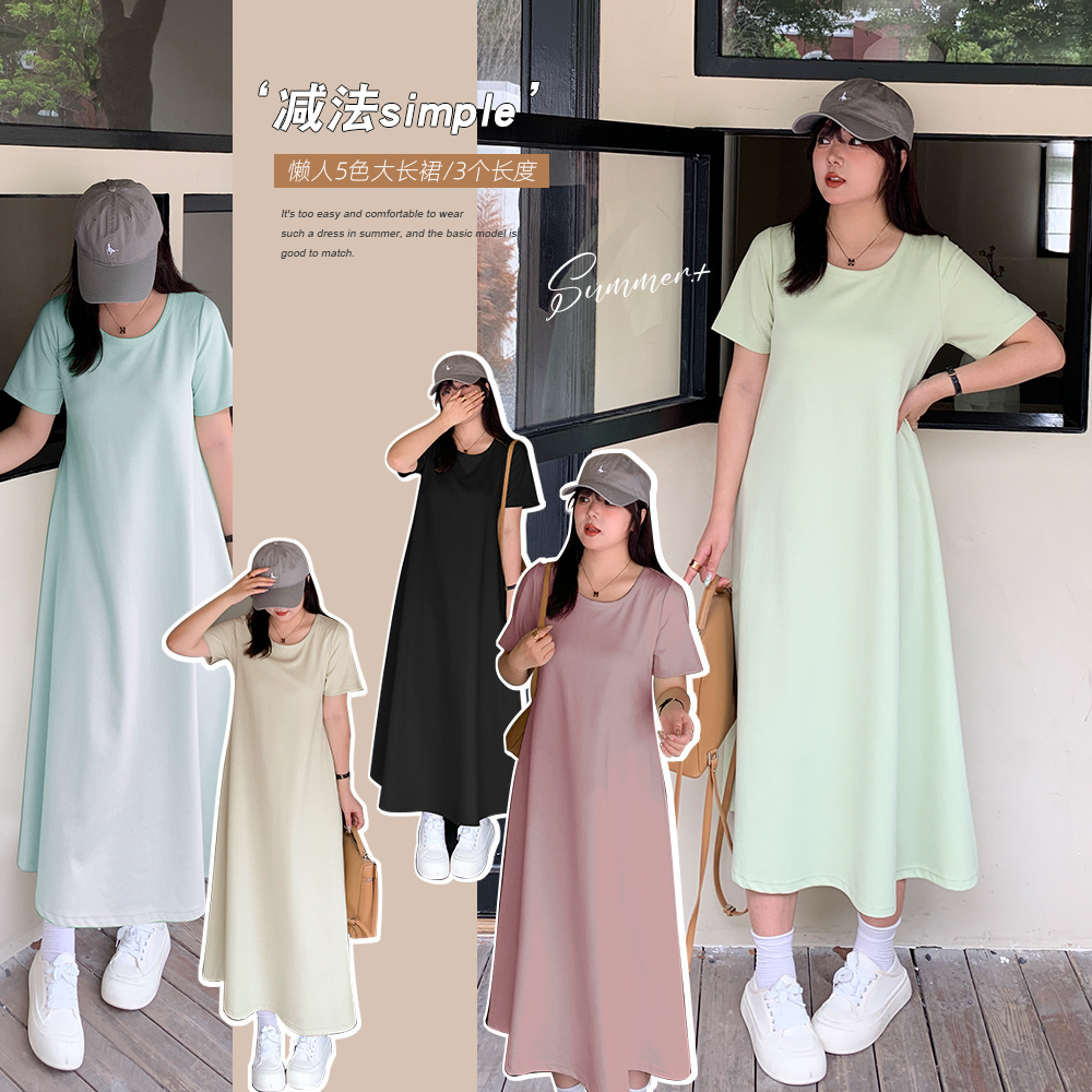  夏  XL-5XL 大きいサイズ ワンピース