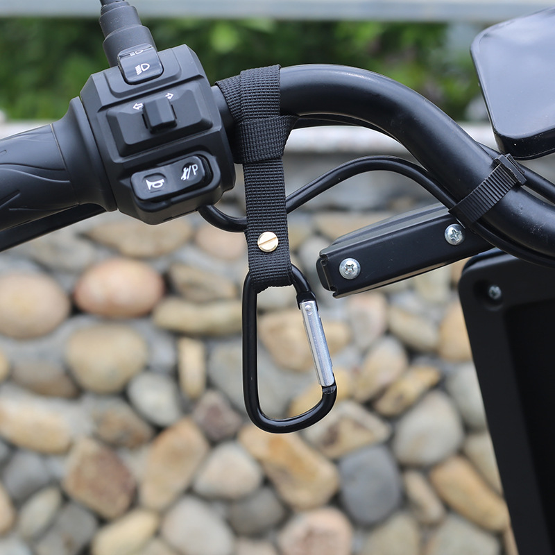 Gancho para coche eléctrico, batería general frontal, bicicleta, motocicleta, gancho para colgar, casco, hebilla para llevar