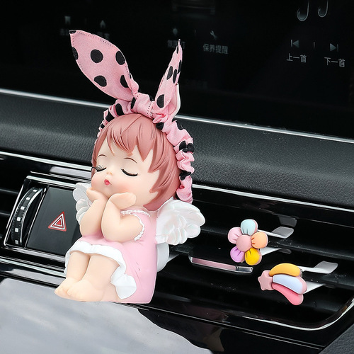 Car supplies, in-car creative, cute Annie air outlet aromatherapy, car air conditioner, perfume, aromatherapy, dropshipping