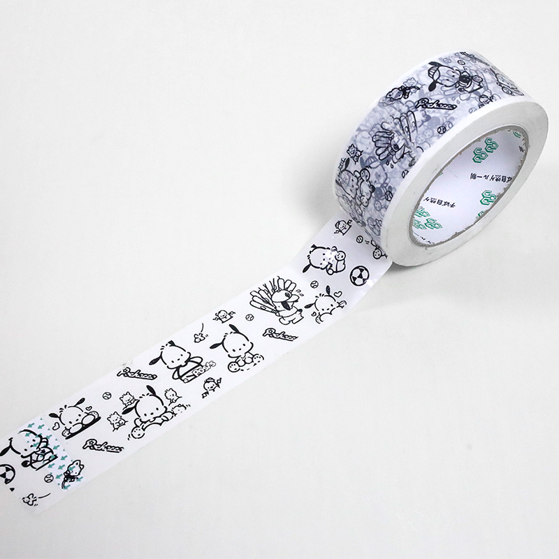 Pacha perro dibujos animados cinta de sellado expreso embalaje sellado papel adhesivo lindo moda gran rollo de cinta al por mayor en stock
