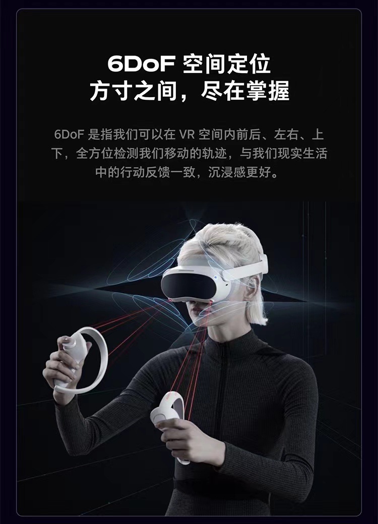 PICO 4 VR all-in-one machine, vr glasses, smart glasses, virtual reality, physical sensing game console, vr game equipment undefined
