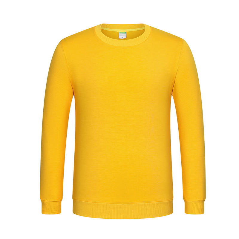 Nuevo suéter personalizado impreso logotipo manga larga ropa de trabajo moda juventud cuello redondo moda algodón ropa de trabajo otoño e invierno engrosada