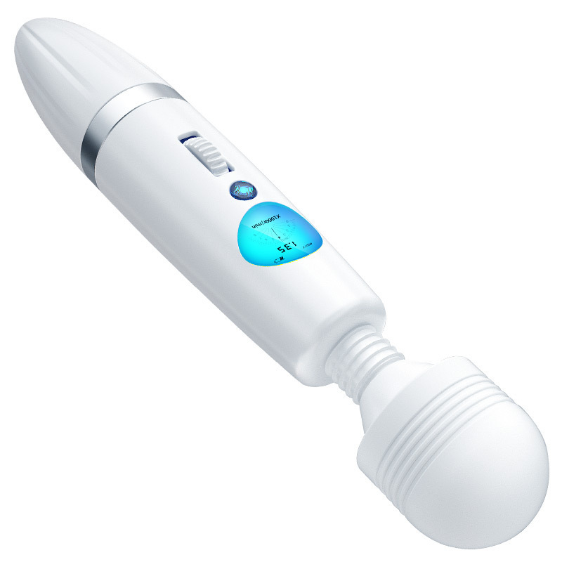 Hurricane LCD AV varilla de vibración eléctrica varilla de masaje varilla de vibración femenina masturbación amor artículos divertidos 60 pcs / caja
