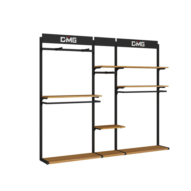 Tienda de ropa de Pared Soporte de exhibición soporte de exhibición de tipo de piso tienda de gama alta para hombres