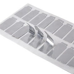 Single-sided conductive aluminum foil tape self-adhesive pure aluminum heat-insulating high-temperature tinfoil paper customized length and width manufacturer wholesale