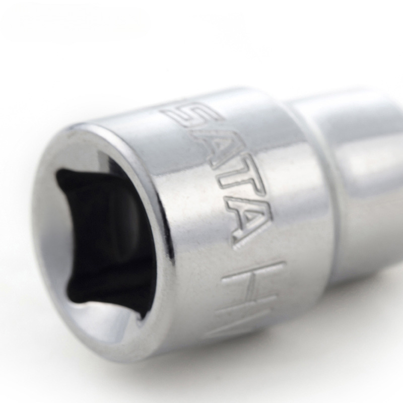 SDA medio de vuelo giratorio manga 10mm hexagonal hembra cabeza de lote S2 prensa giratorio spline cabeza de trinquete herramienta de llave