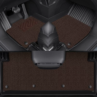 Models High-End Starry Sky Carpet | Universal Foot Pad - tpe-coffee-colored-menis-upper-cushion-thick-1cm-top-luxury-level-and-more-comfortable-byd-song-plus2021-2025-dmi