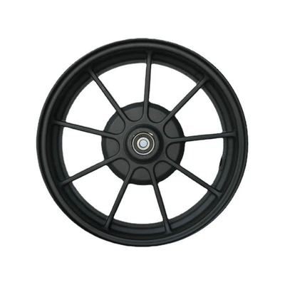 for Yamaha 100 Scooter Dio50: Motorcycle wheel hub - dio-front-wheel-drum-brake-black-one-other-color-remarks