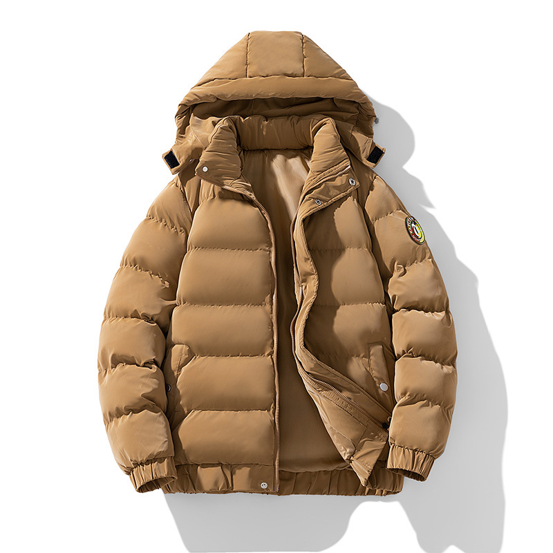 Cotton Padded Jacket For Men 2023 Winter New Thickened Warm Loose Hooded Down Padded Jacket_voghion.com