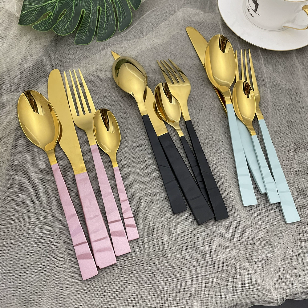 Creative tableware stainless steel, platinum set