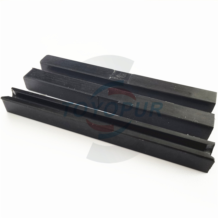 PU产品 NPU弹性体送料机件 耐磨机械料槽配件