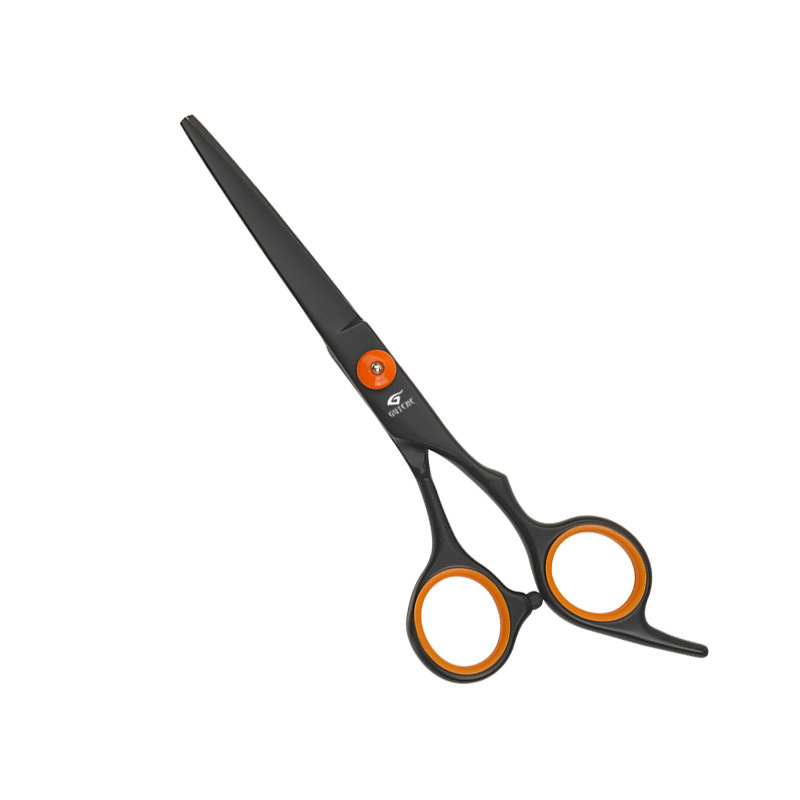 Tijeras para el cabello Tijeras para el cabello Tornillo blanco de 6 pulgadas Tijeras planas Tijeras para dientes Niños adultos para el hogar Tijeras para el cabello