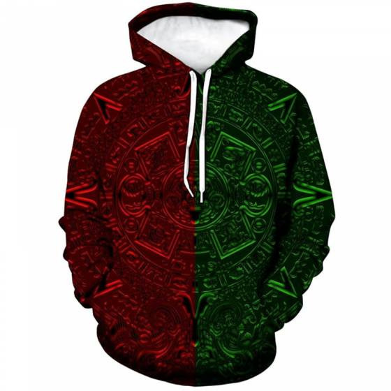 Cross-border full-series hooded sweatshirt with paisley print vintage jacket