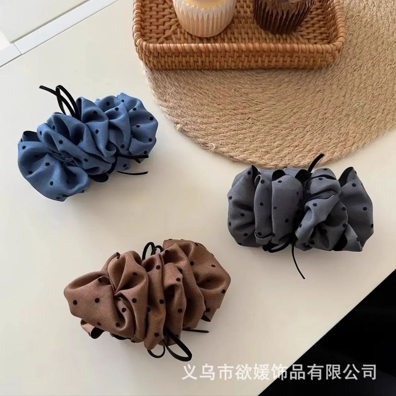 早秋格雷系～少女风复古港风休闲风抓夹女发夹香蕉夹可爱ins纯色|undefined