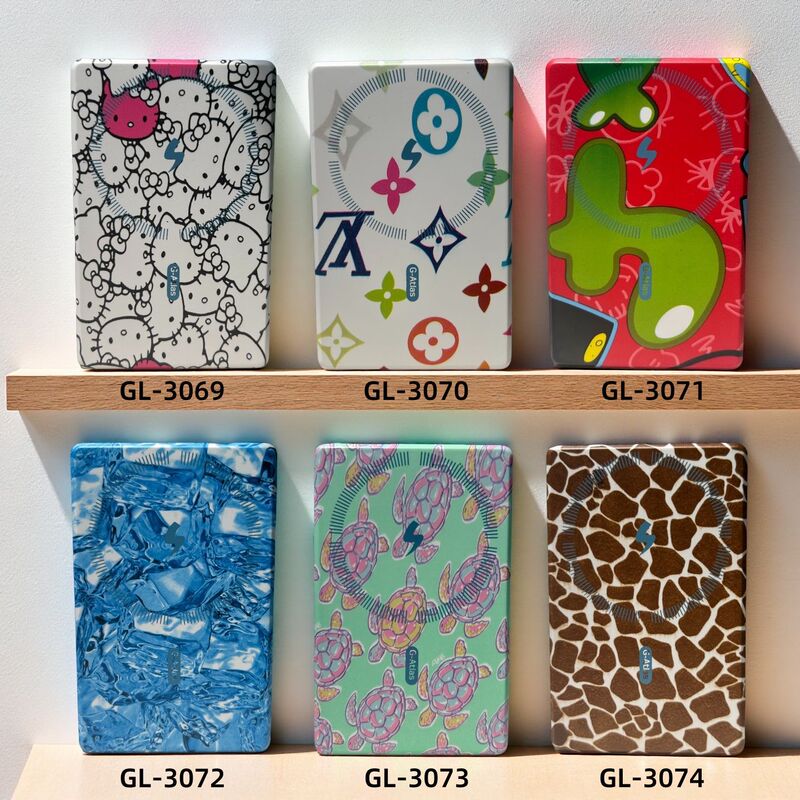 2025 New Mini Magnetic Power Bank Shell Water Transfer Printing Ultra-Thin and Portable Suitable for Apple and Can Be Carried on the Plane 2025 New Mini Magnetic Power Bank Shell Water Transfer Printing Ultra-Thin and Portable Suitable for Apple and Can Be Carried on the Plane