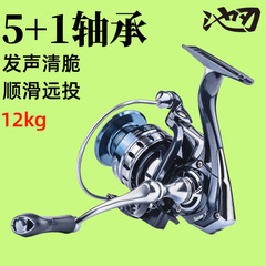Pool blade metal spinning wheel long-range cast sea rod fishing reel no gap anchor fish wheel sea rod fishing reel lure fishing reel wholesale