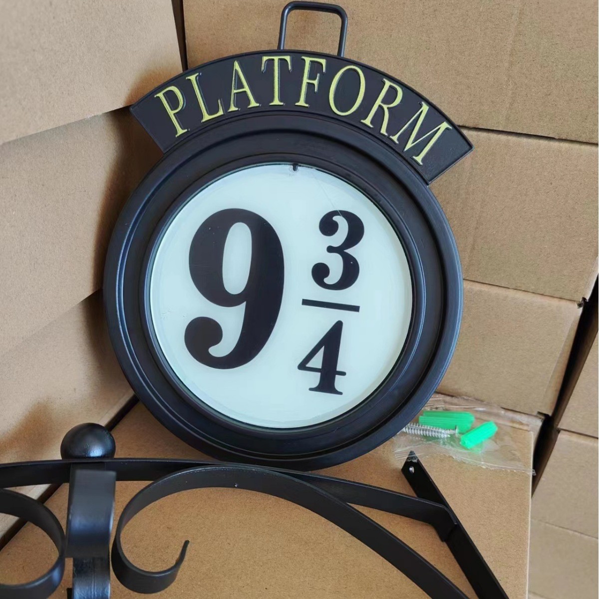 Harry Potter Hanging 9 3/4Night Light de doble cara