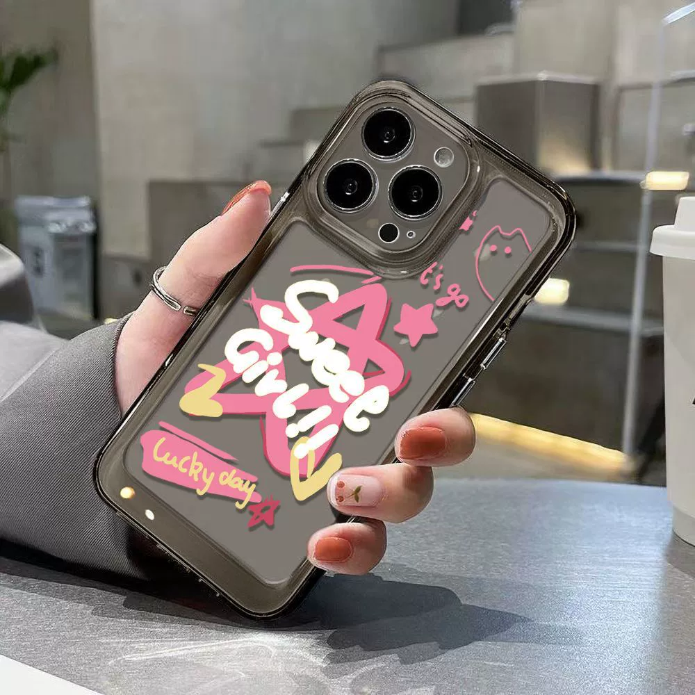 Чехол для iPhone 16, совместимый с брендом Apple, градиент