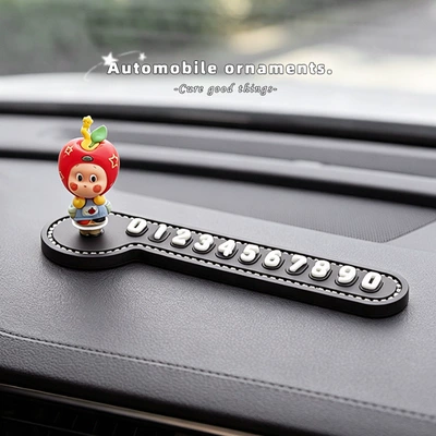 Nömrəli dayanma kartı – Plate, Car Decoration Ornament