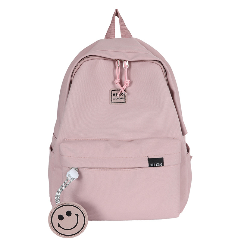 bf variado estilo coreano dulce estilo universitario mochila pequeña mochila de estudiantes fresca y encantadora Mochila de color sólido de la escuela de la niña Mori