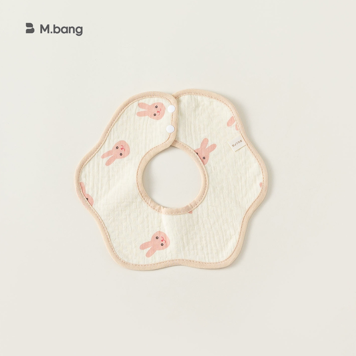 Babycity Toalla de saliva para niños Babero de pétalos de bebé Babero impermeable para recién nacidos PS24019