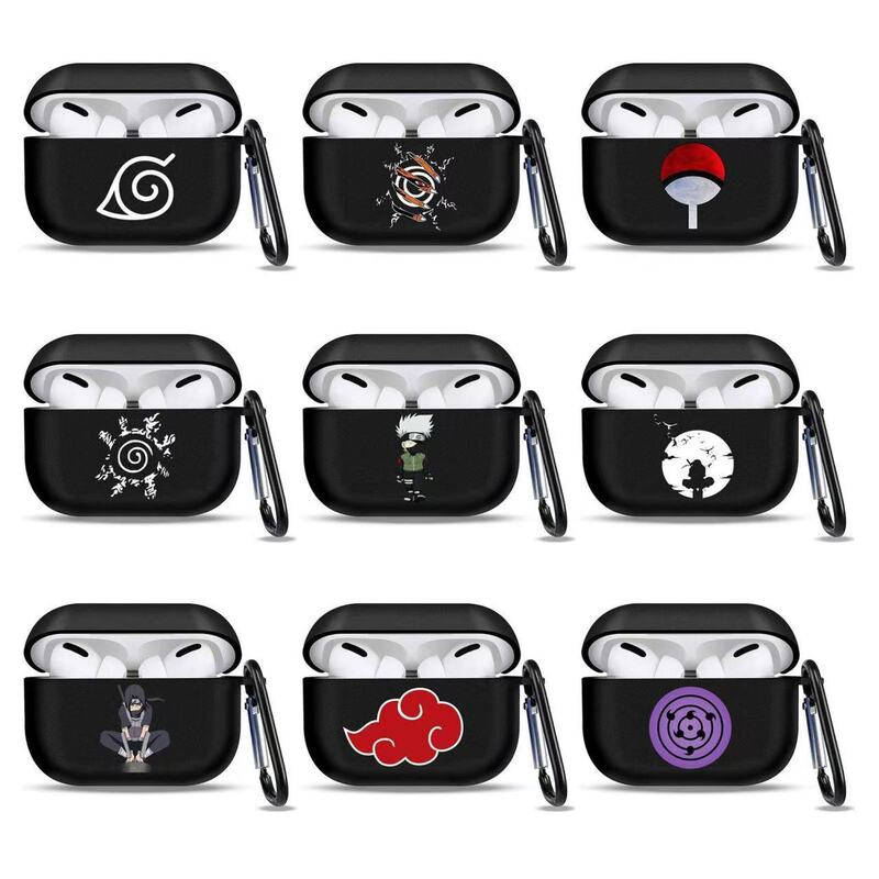 Headphone Shell Trendy Male Naruto Suitable for Airpods1/2 Protective Cover Airpods3 Generation Bluetooth Uchiha Headphone Shell Trendy Male Naruto Suitable for Airpods1/2 Protective Cover Airpods3 Generation Bluetooth Uchiha