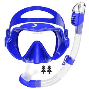 Diving goggles snorkeling equipment adult diving mask diving goggles full dry breathing tube mask + breathing tube