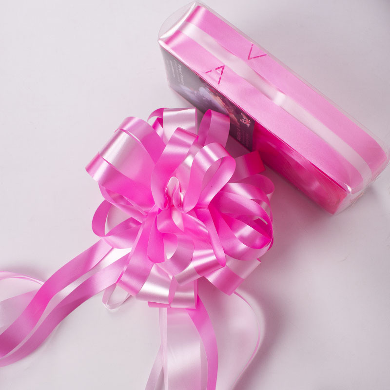 Fabricantes al por mayor decoración de la boda del automóvil dibujo de flores grandes arcos de dos colores esféricas dibujo de flores paquete de regalos dibujo de flores