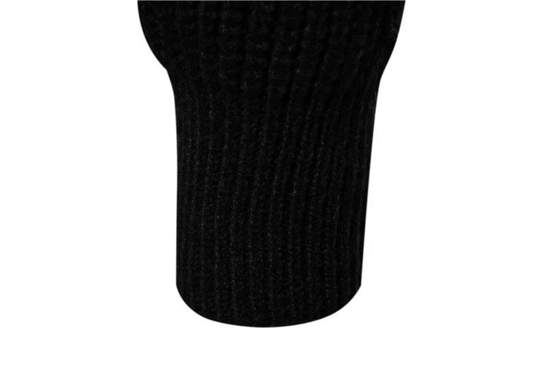 Herren Wollpullover Mit Rundhalsausschnitt Für Herbst Winter_voghion.com