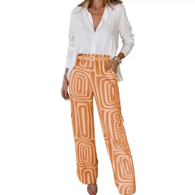 拖地阔腿裤女2024秋季新款高级感休闲宽松显瘦阔腿裤