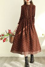 原单尾货捡漏秋季复古港风碎花撞色蕾丝花边连衣裙潮