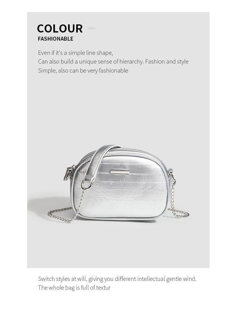 Guangzhou 2024 piccola borsa a tracolla a catena versatile mini alla moda e alla moda estiva da donna rotonda e piccola_voghion.com