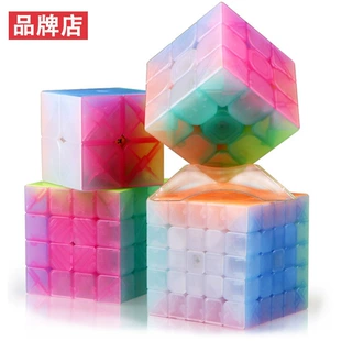 Кубики Рубика Qiyi Jelly: 2x2 3x3 4x4 5x5 пирамида SQ1 брелоки