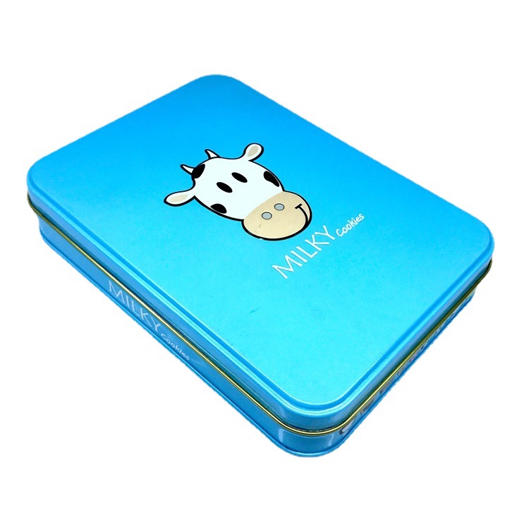 Caja Metálica para Galletas de Hojalata, Personalizable, para Embalaje Universal