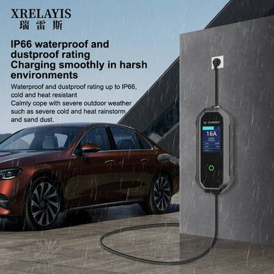 Elektrikli avtomobil şarj stansiyaları European Standard Tesla Portable
