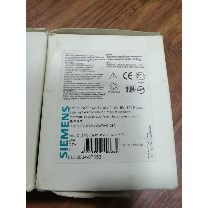 3LD2504-0TK53 现货备件 当天发货