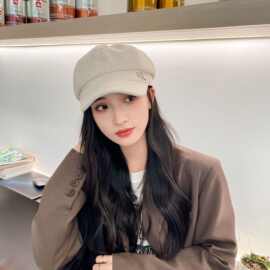 贝雷帽子新款女秋冬时尚休闲八角帽韩版百搭显脸小画家报童鸭舌帽