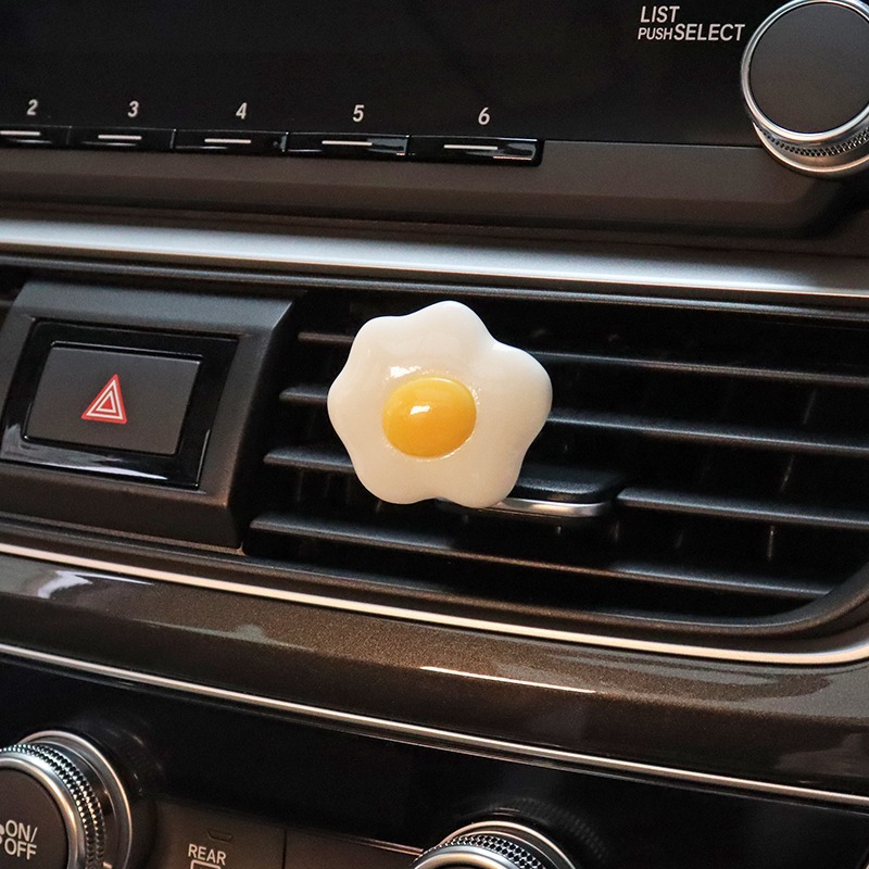 Clip de perfume de salida de aire de coche creativo 3d comida salida de aire tridimensional máquina de pan perfume decoración de coche