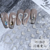 Sticker for manicure, nail stickers for nails, fake nails, new collection, internet celebrity