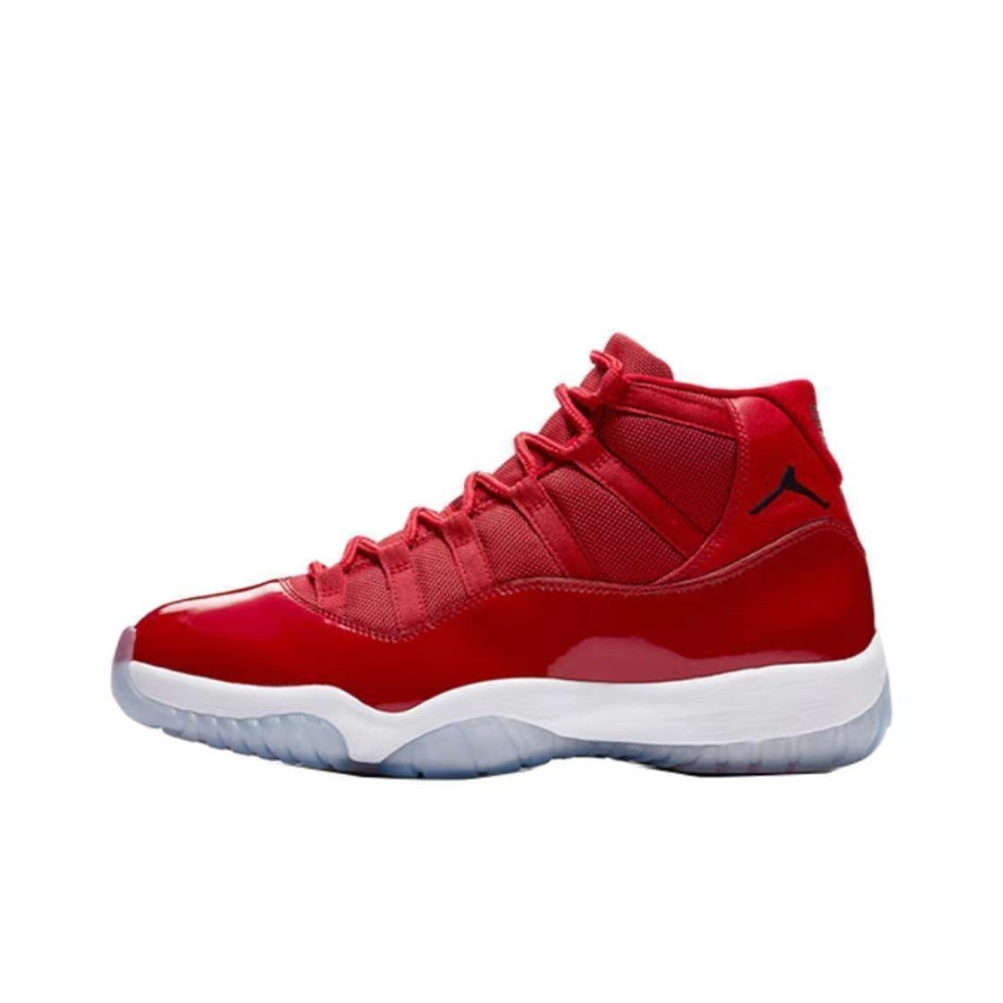 Chunyuan aj11 el rey del diablo Joe11 negro, blanco y rojo, alto nivel, cielo, estrella Kang, botón negro, rojo, otoño y invierno, nuevas zapatillas deportivas para hombre